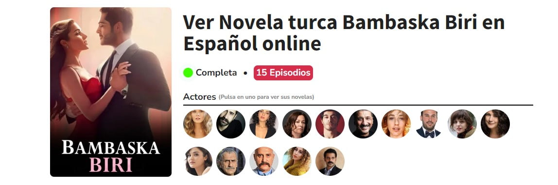 ver novelas turcas en español completas sin anuncios