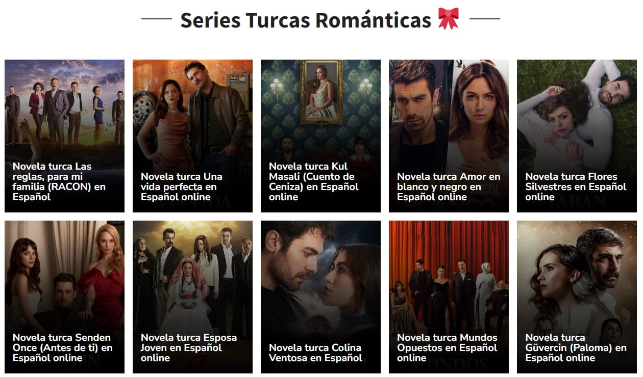 ver series turcas en español romanticas